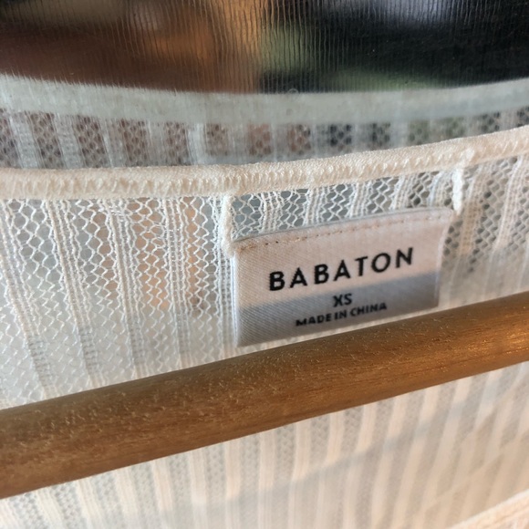 ARITZIA BABATON HUMBERT BELLE SHEER Top - Picture 3 of 5